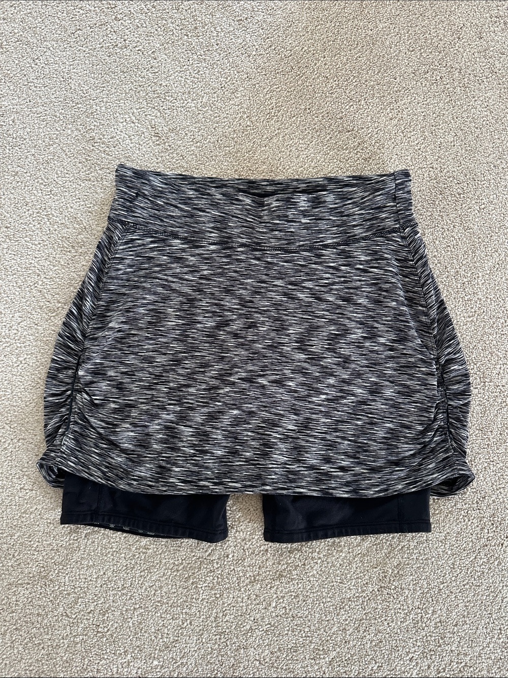 Athleta Aurora 2 in 1 ‘Contender’ Space-dye Skort